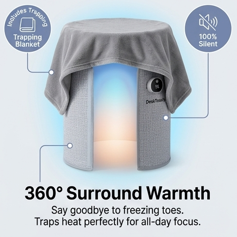 ThermaDesk™ Pro Under-Desk Heater